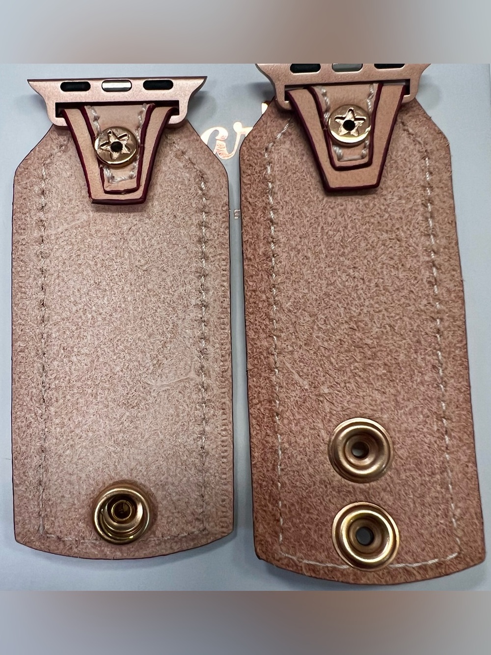 Spark*l band for Apple Watch
Vachetta leather
Small apple adapters
Size XS/SM - Picture 5 of 6